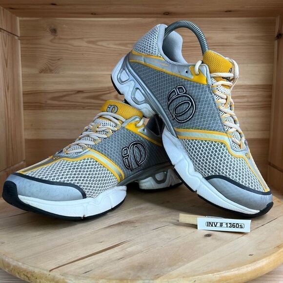 IQ Pearl Zuni White & Grey Athletic Sneaker Shoes Womens Size 10.5 - Picture 2 of 8